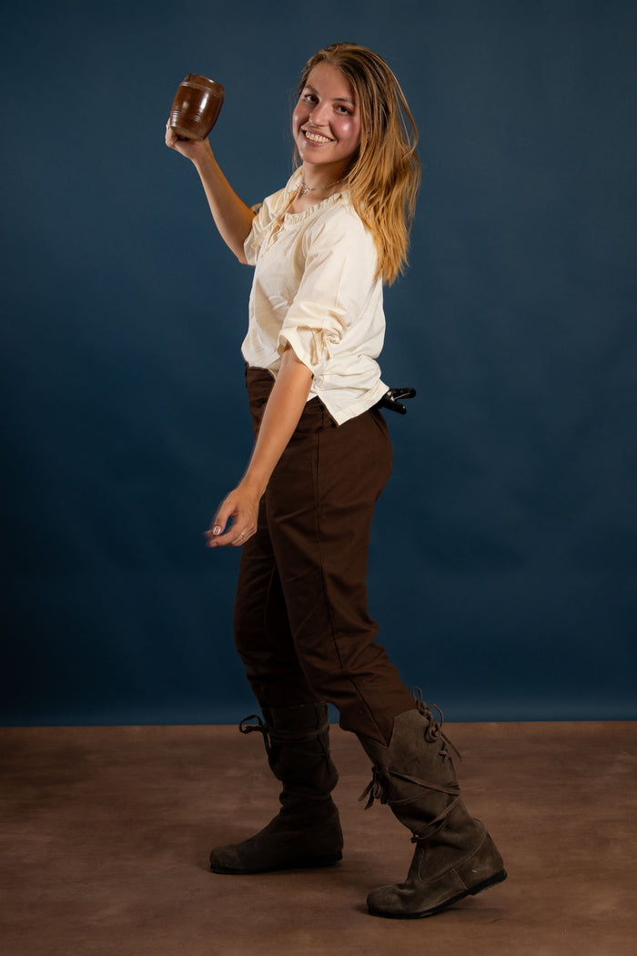 Renaissance blouse Anne, natural