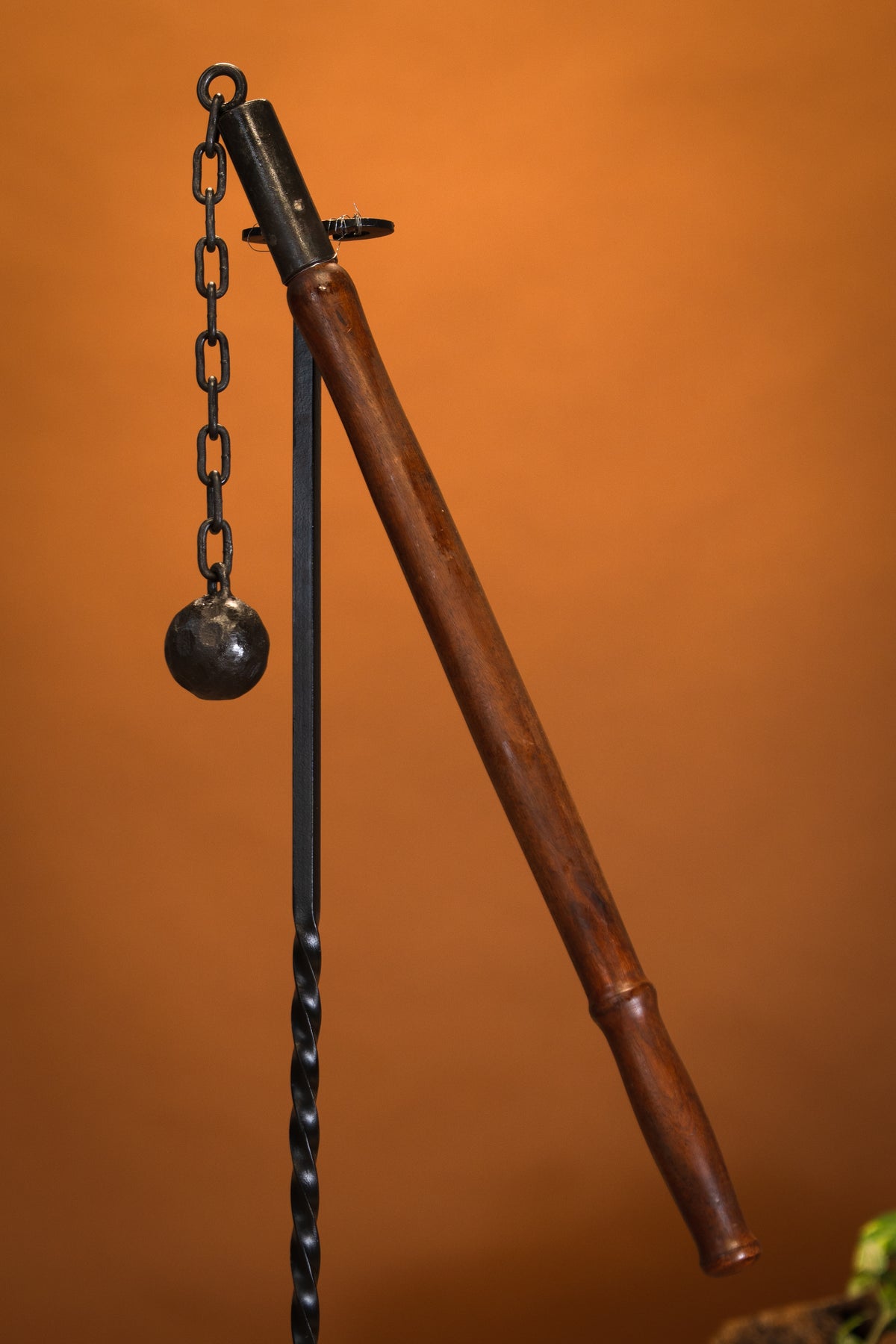 Medieval flail, semi-sharp