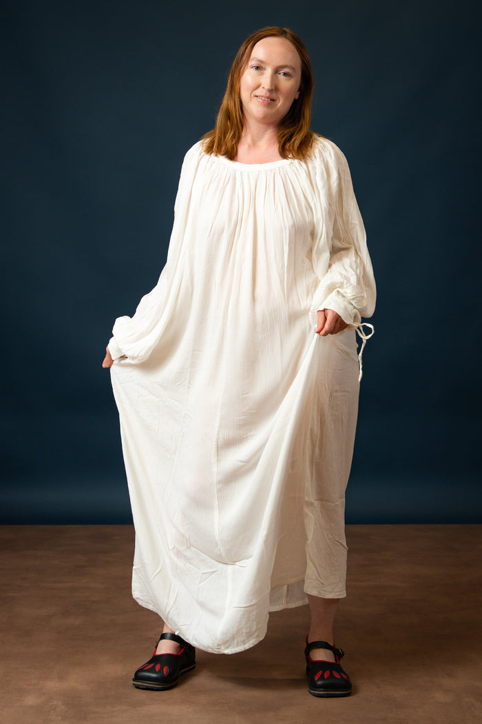 Chemise Giulia, viscose, natural
