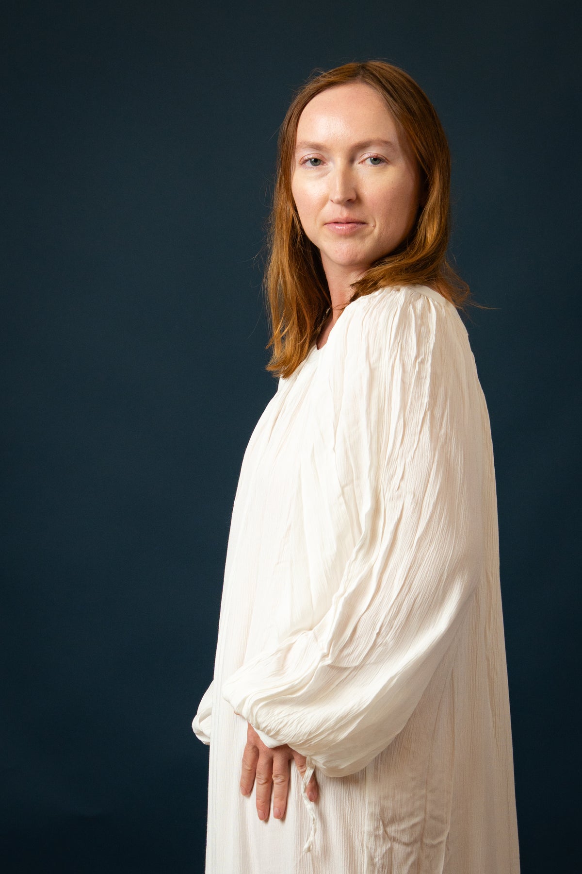 Chemise Giulia, viscose, natural