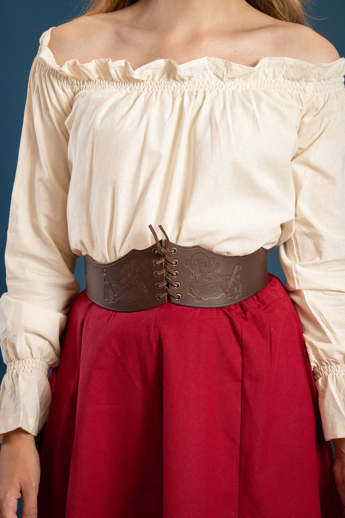 Baroque blouse Elizabeth, cream