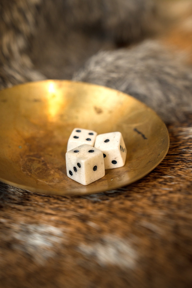 Historische dobbelstenen (set van 3)