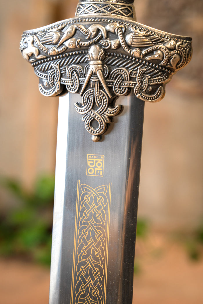 Viking Dybek sword deluxe, semi-sharp