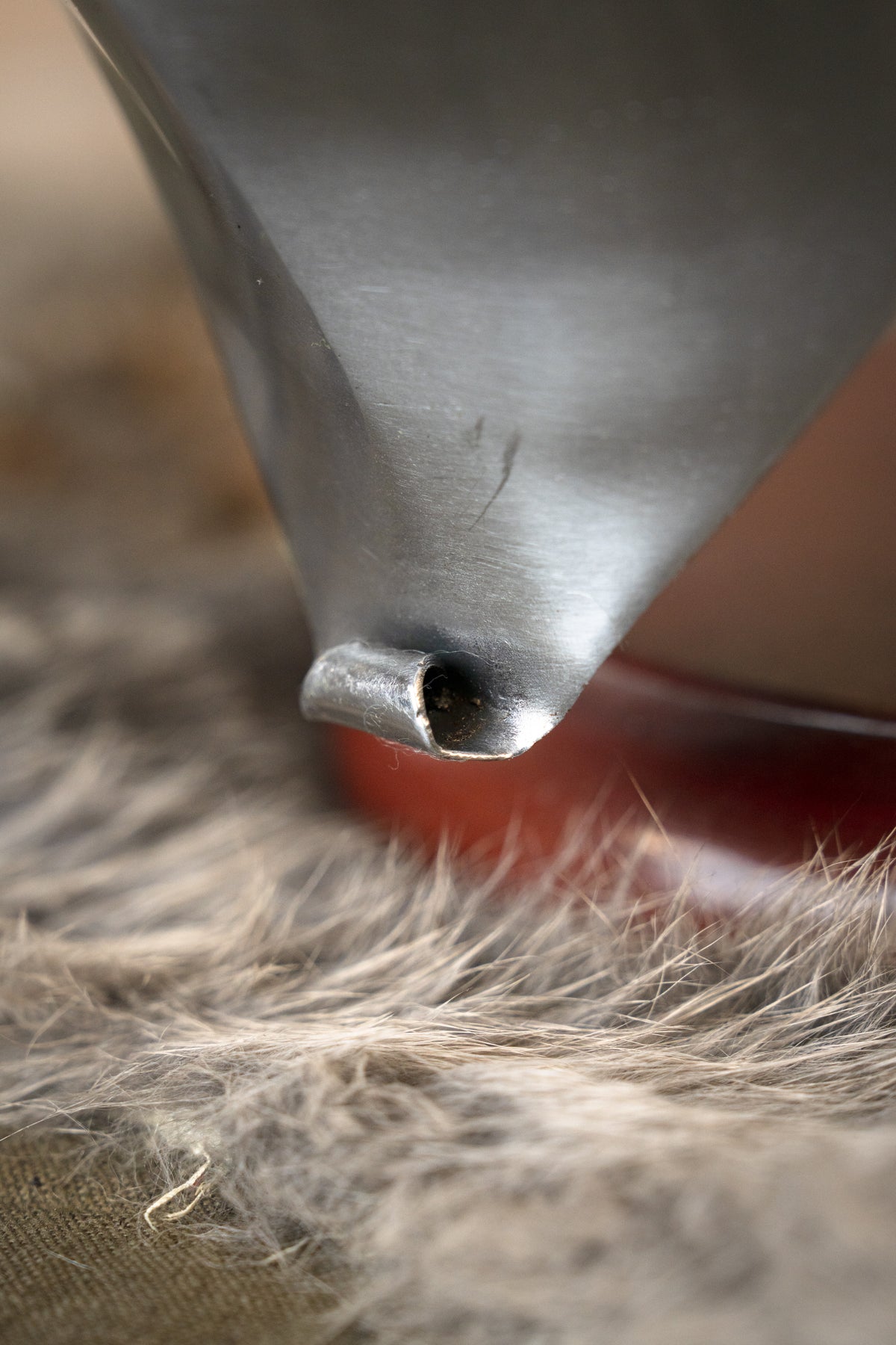 Klappvisor bascinet, 2 mm (battle-ready)