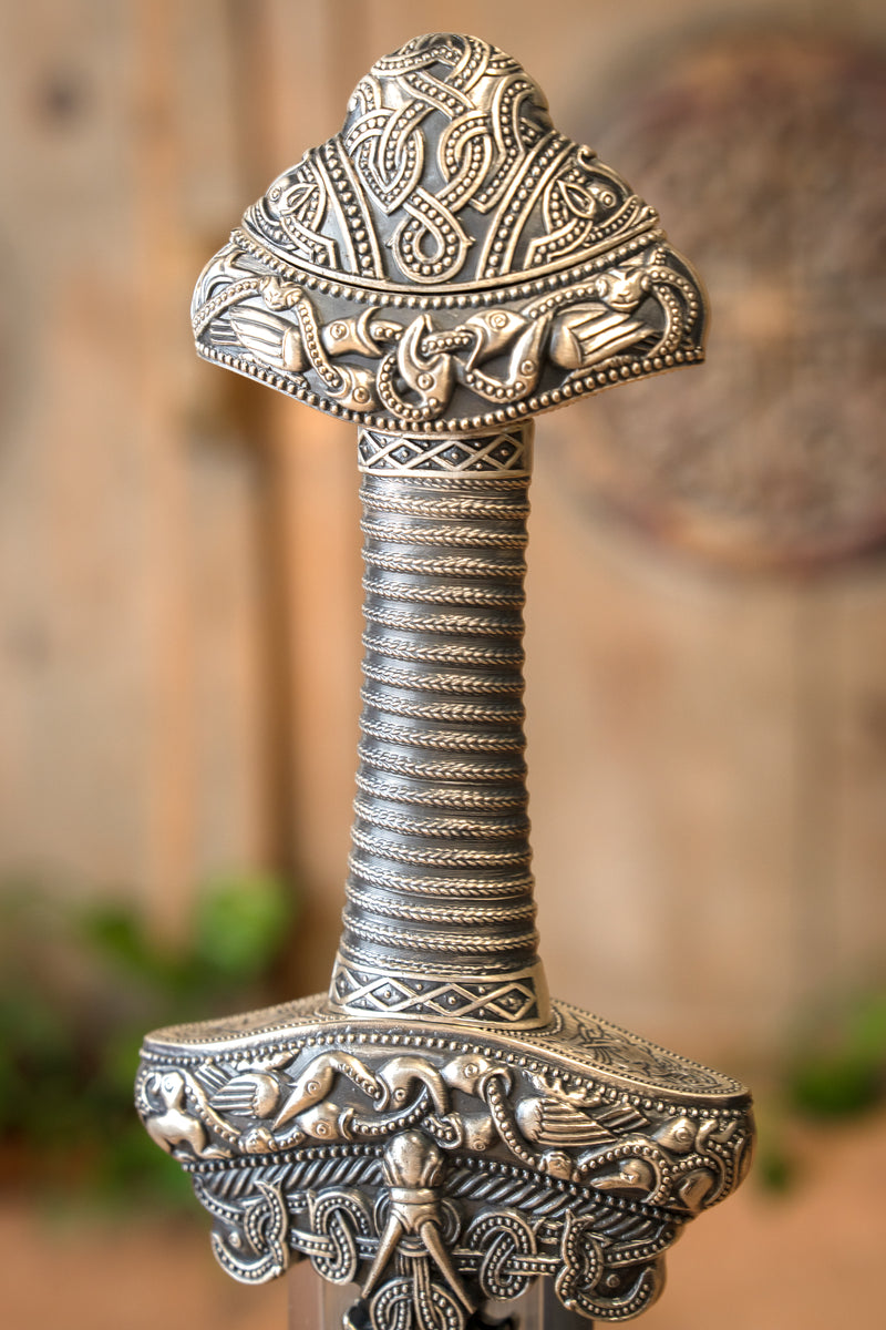 Spada vichinga Dybek deluxe, semi-affilata