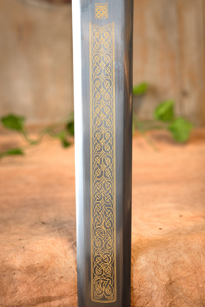Viking Dybek sword deluxe, semi-sharp