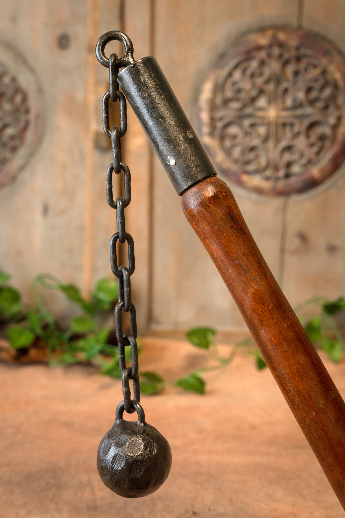 Medieval flail, semi-sharp