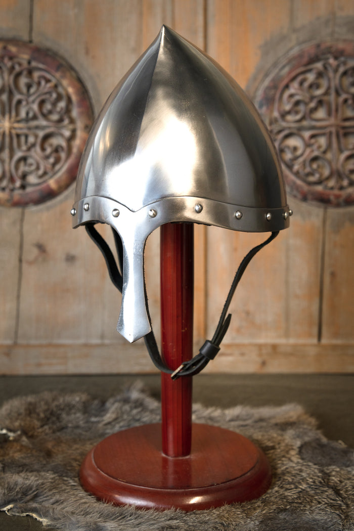 Phrygian nasal helmet, 12th century, 2 mm (battle-ready)