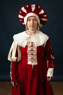 17th century collar Leonard white