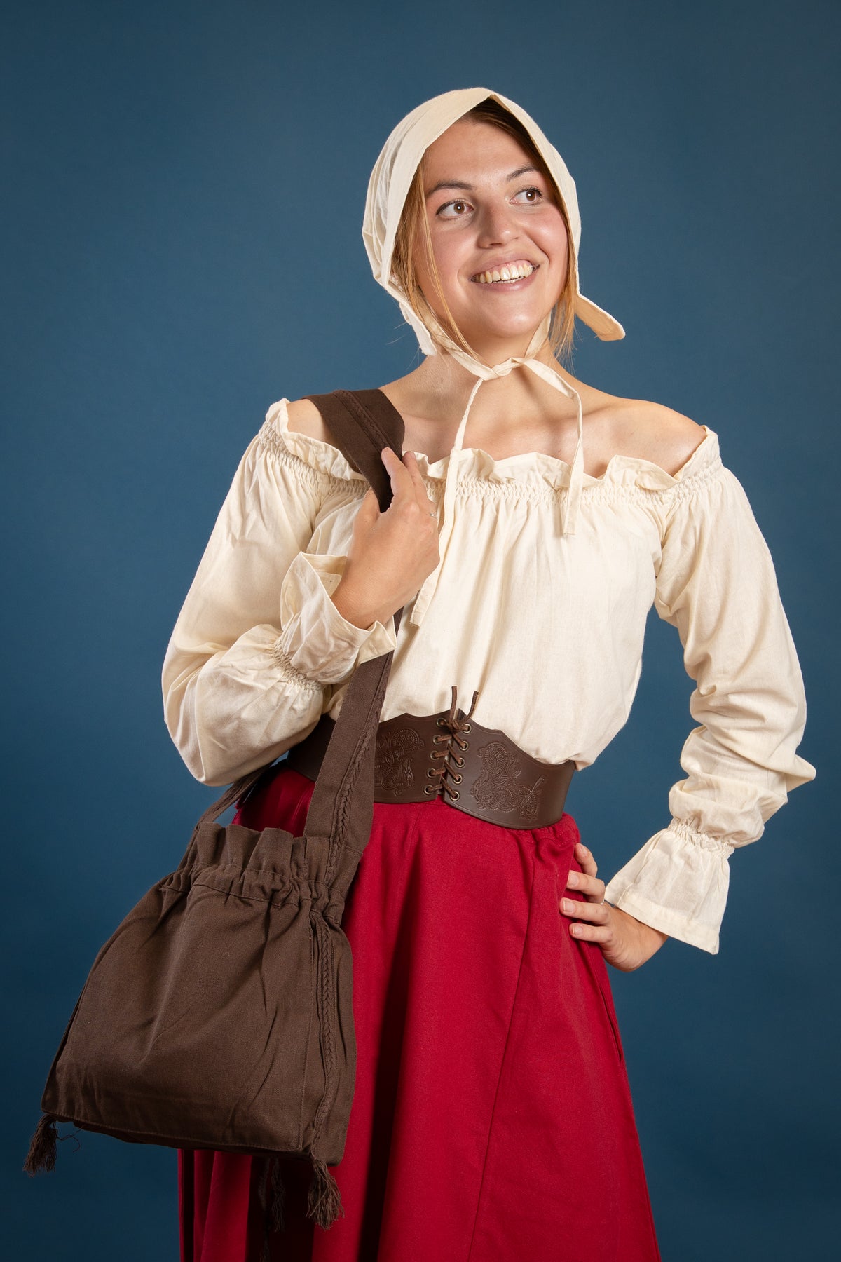 Baroque blouse Elizabeth, cream