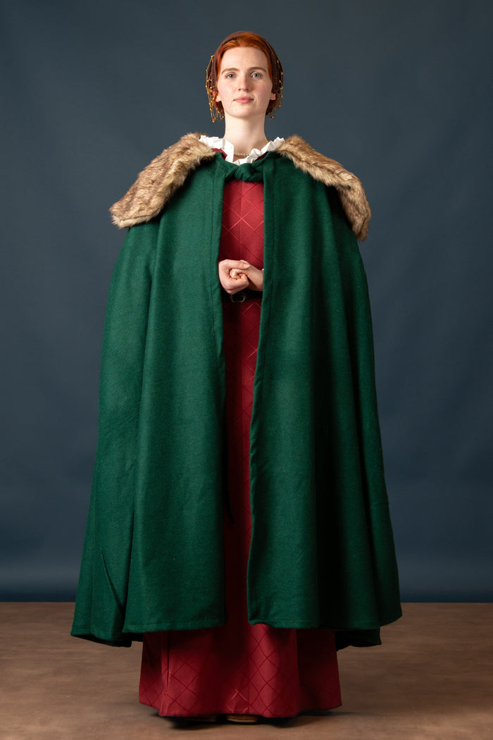 Fur coat John, green