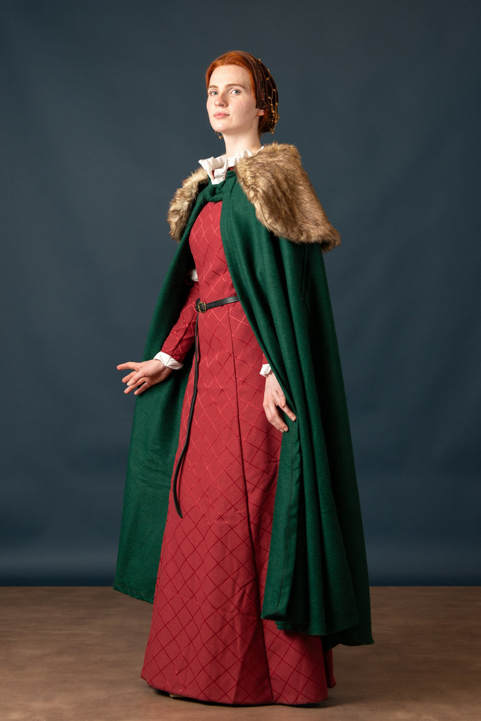 Fur coat John, green