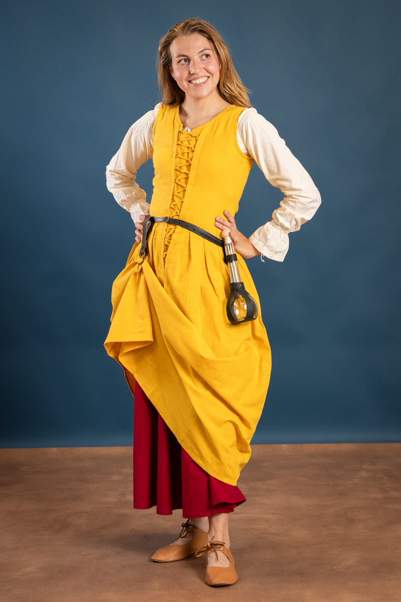 Sujetafaldas, marrón