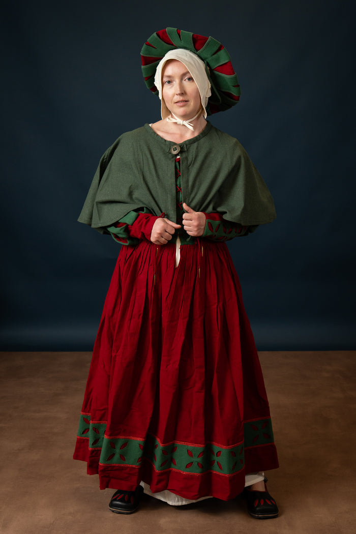 Pelerine Bron, green