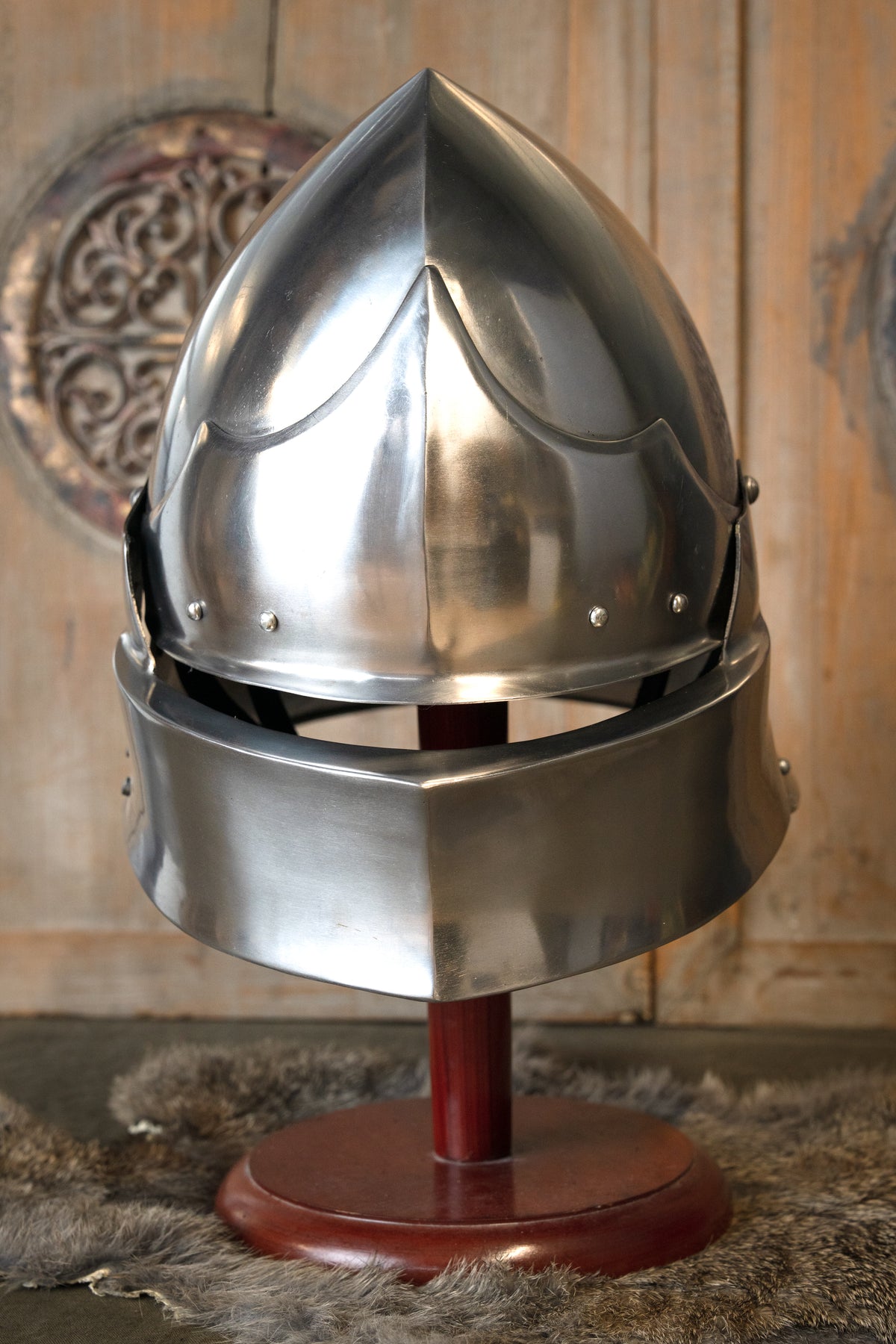 Coventry sallet, 2 mm (battle-ready)
