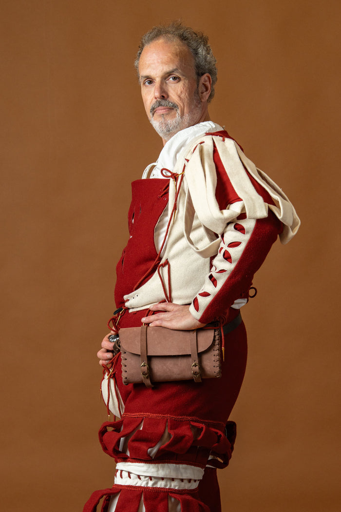 Medieval bag Reims, light brown