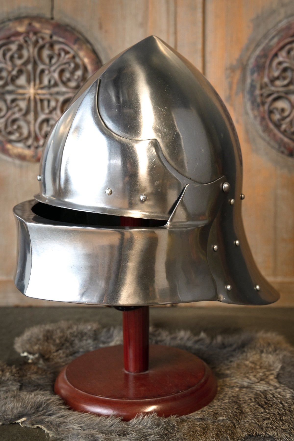 Coventry sallet, 2 mm (battle-ready)