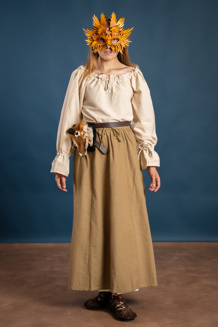 Skirt Inge, brown