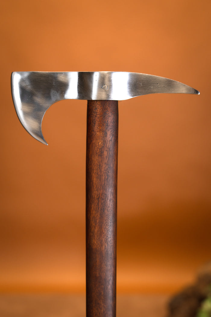 Medieval battle axe Sagaris, semi-sharp
