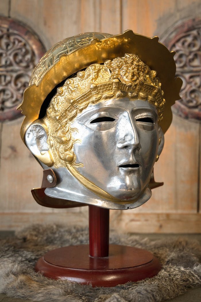 Roman sports helmet with larva mask, 1.3 mm