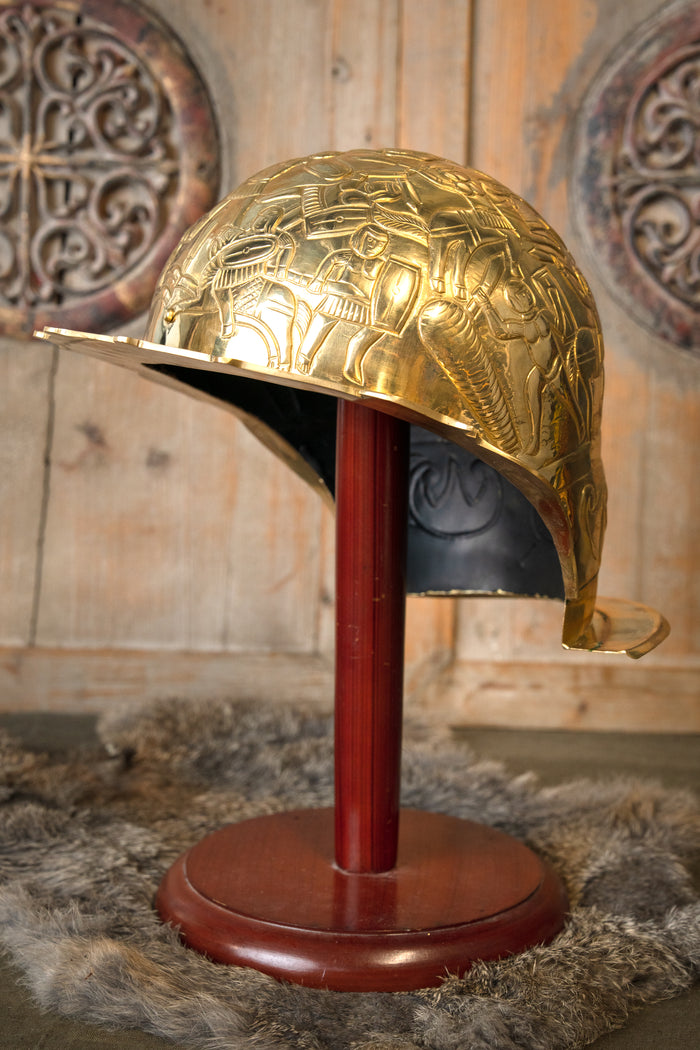 Roman sports helmet with larva mask, 1.3 mm