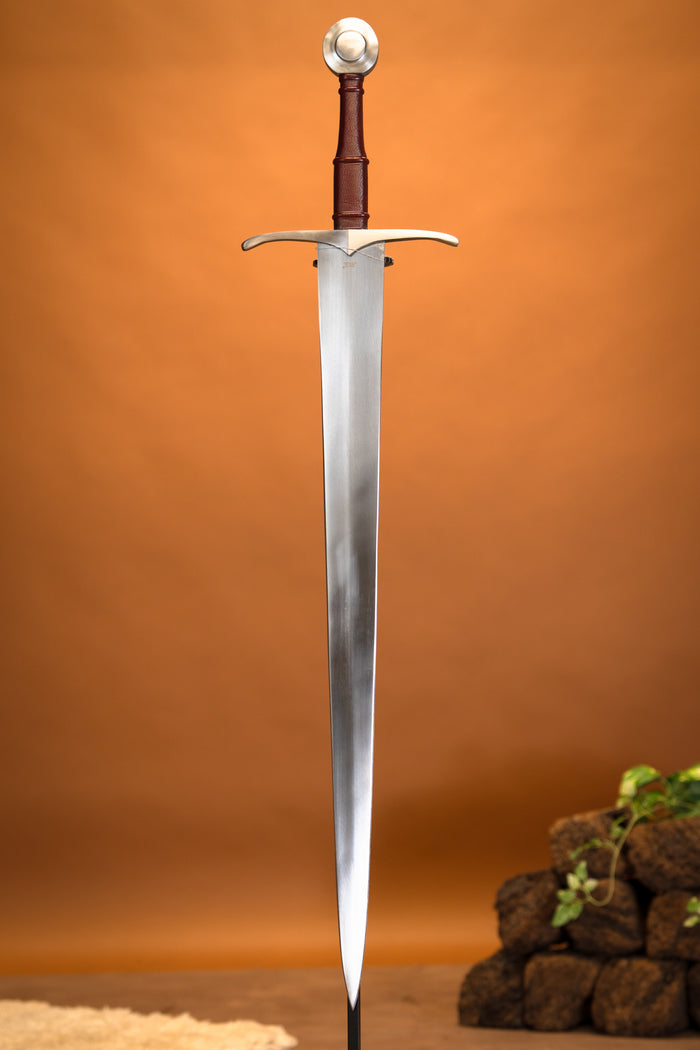 Medieval bastard sword Arbedo 1350–1400, sharp