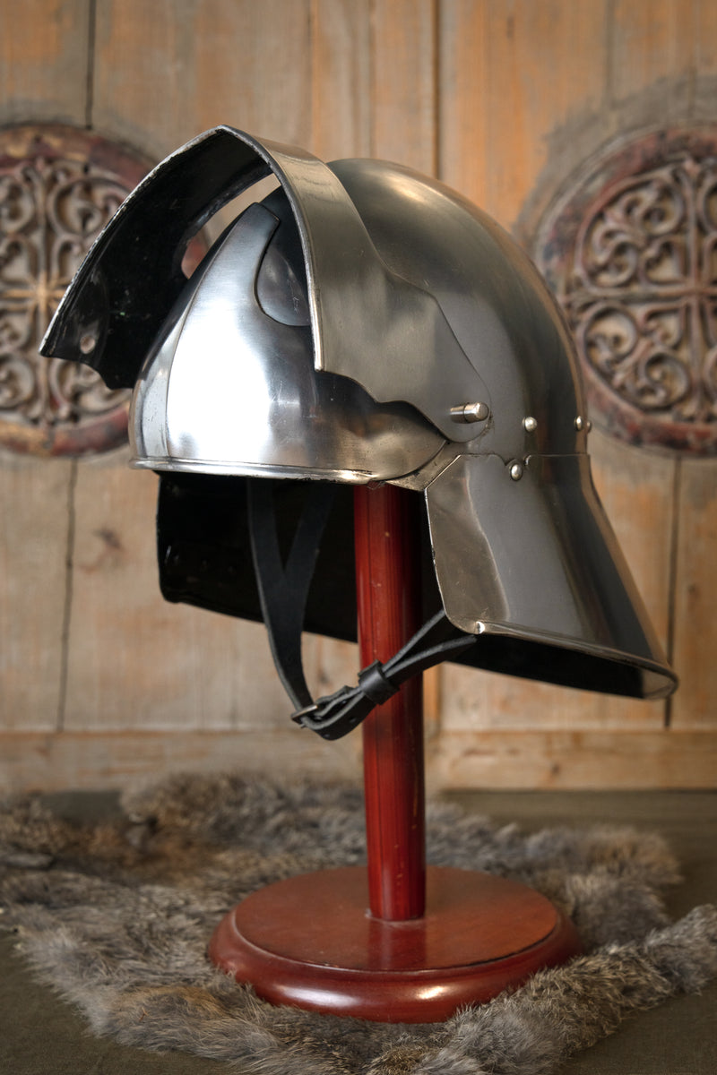 German sallet Nuremberg, 2 mm (battle-ready)