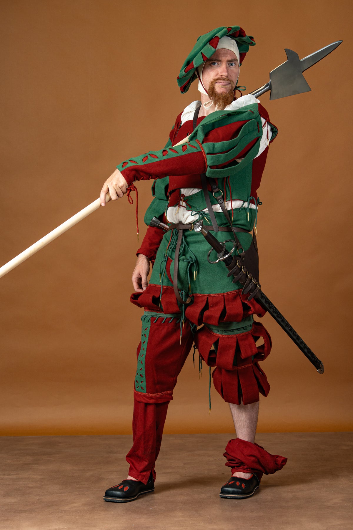 15th century halberd, semi-sharp