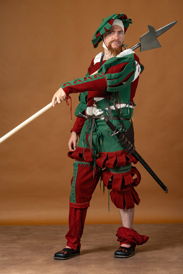 15th century halberd, semi-sharp