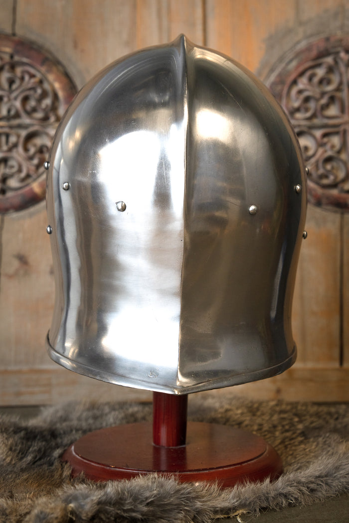 Italian barbute Avant, c. 1440 AD, 2 mm (battle-ready)