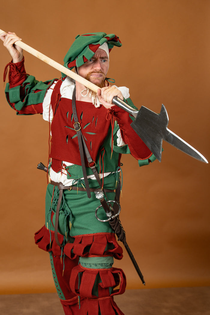 15th century halberd, semi-sharp