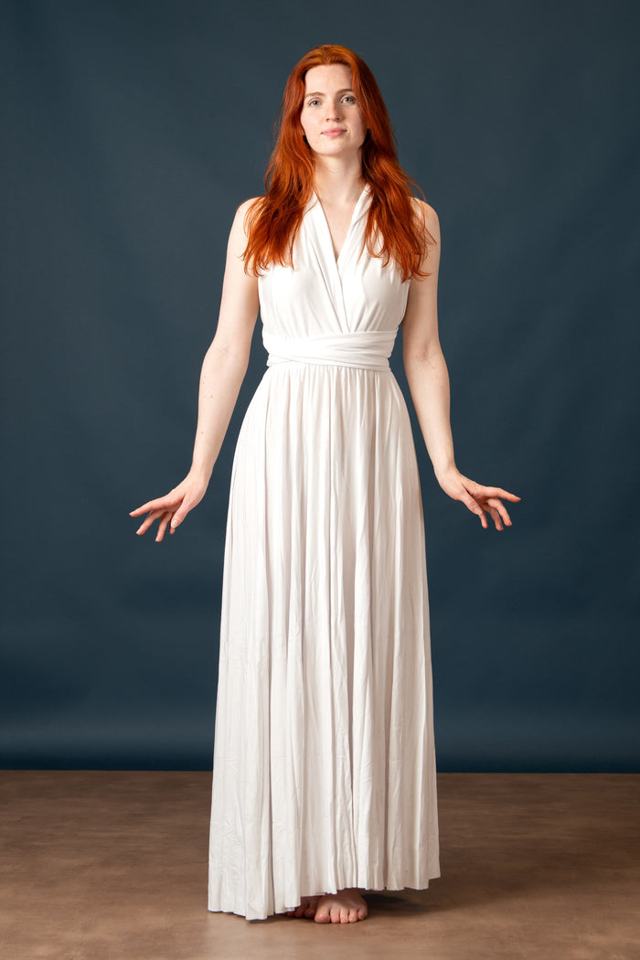 Goddess Dress Aphrodite, white
