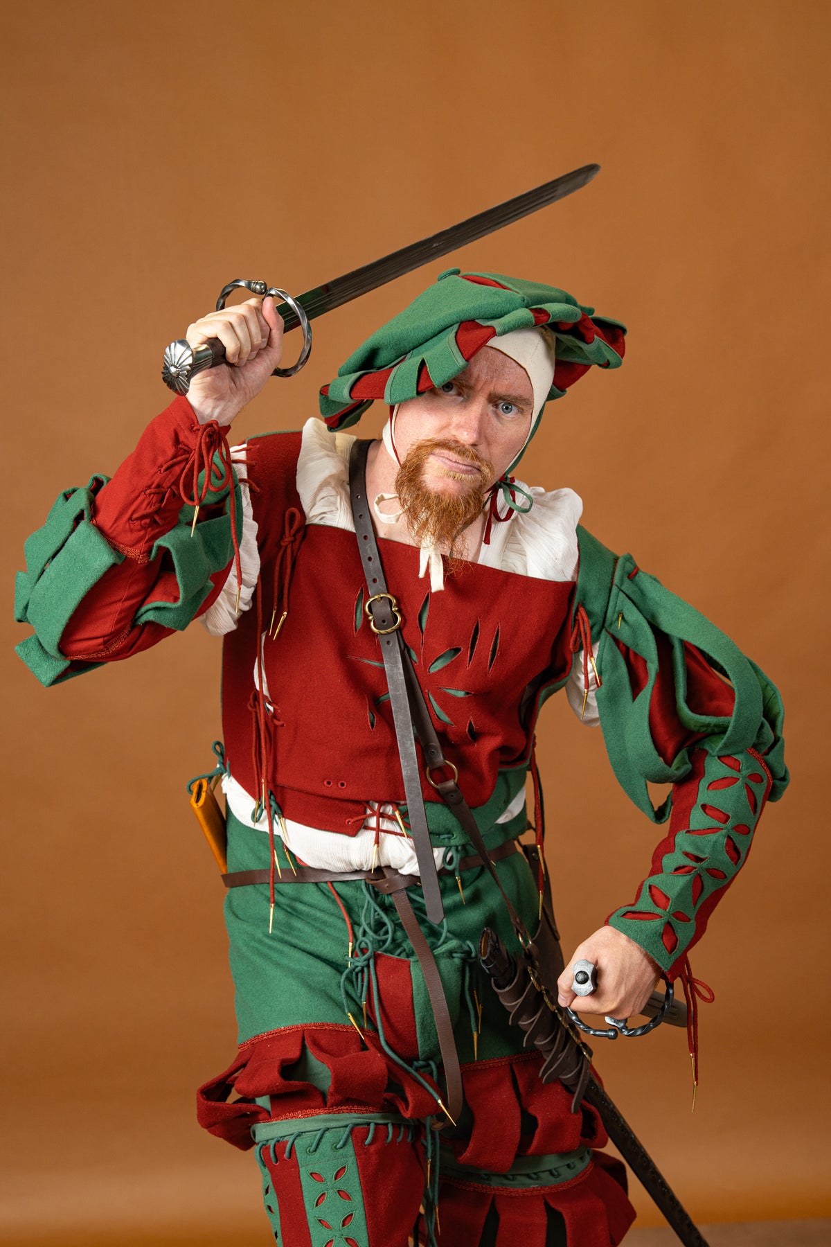 Landsknecht Katzbalger, semi-sharp