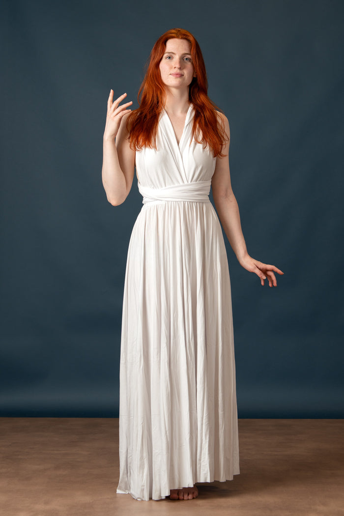 Goddess Dress Aphrodite, white
