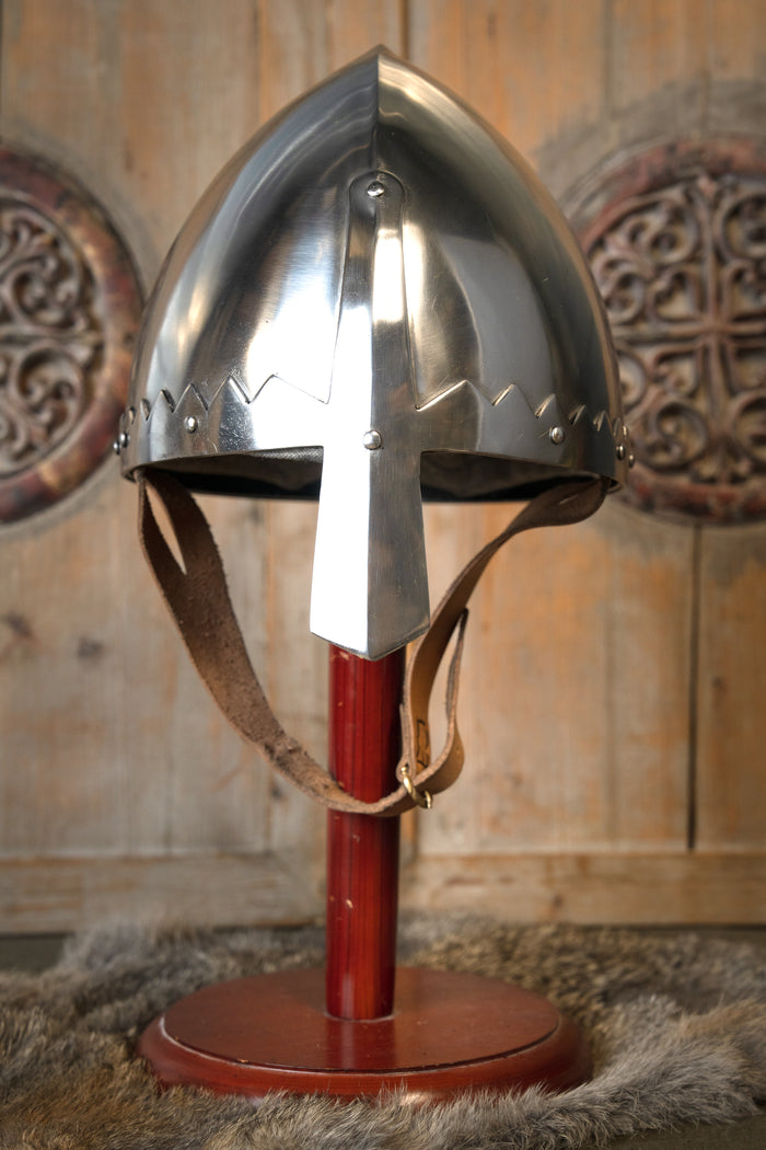 Saint Wenceslaus nasal helmet, 2 mm (battle-ready)