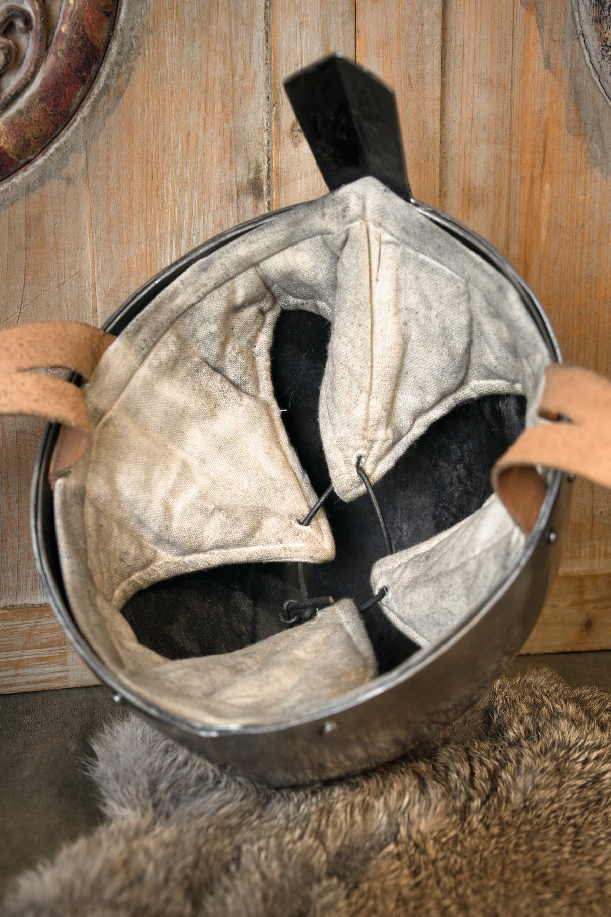 Saint Wenceslaus nasal helmet, 2 mm (battle-ready)