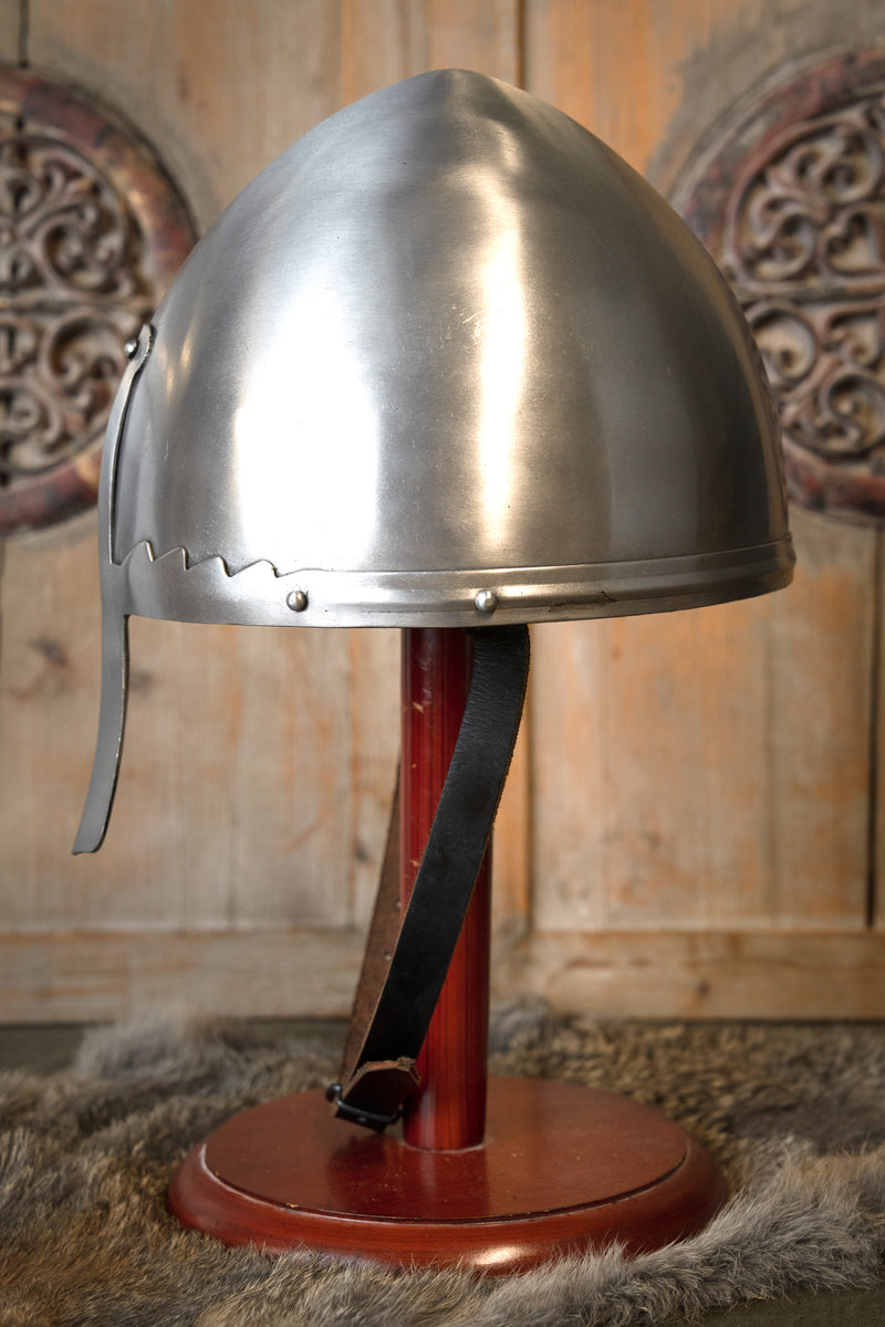 Casco medieval con nasal Harding, 1–1,2 mm