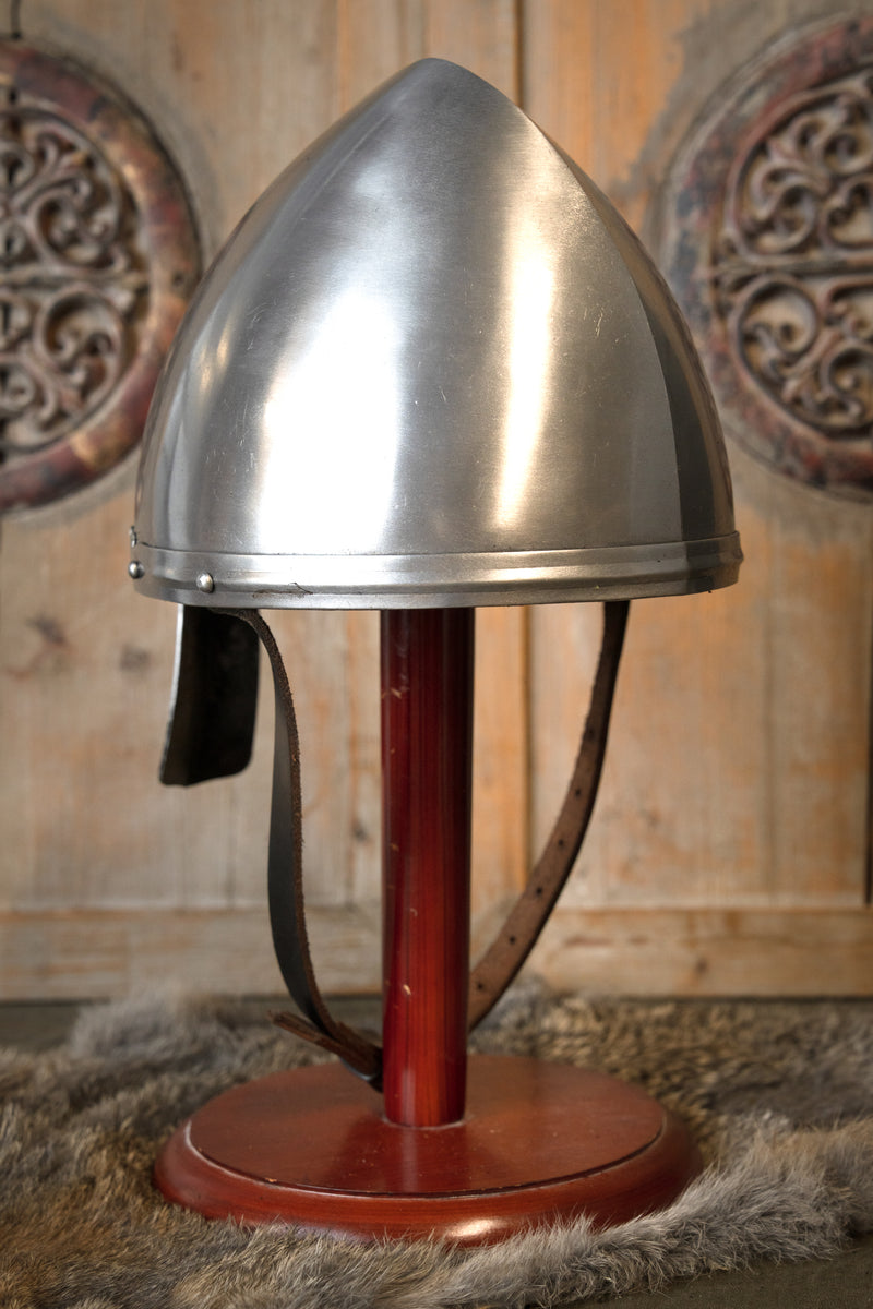 Casco medieval con nasal Harding, 1–1,2 mm