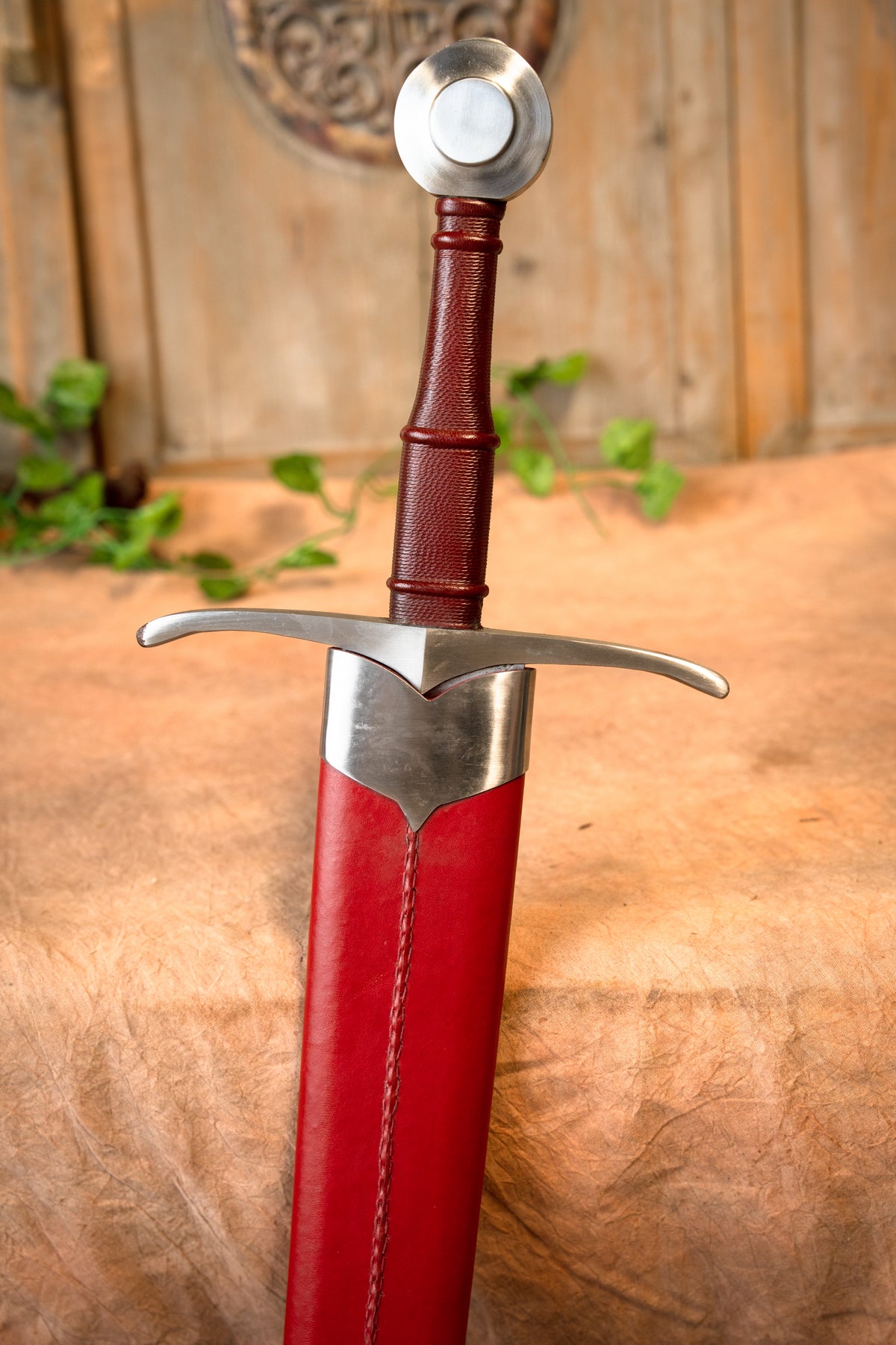 Medieval bastard sword Arbedo 1350–1400, sharp