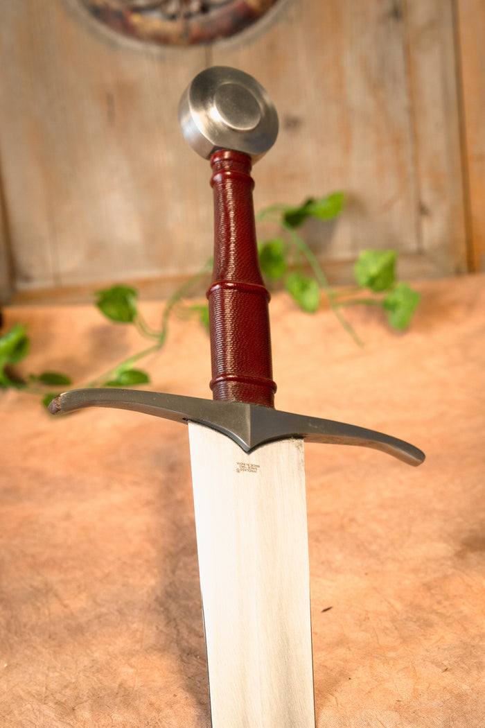 Medieval bastard sword Arbedo 1350–1400, sharp