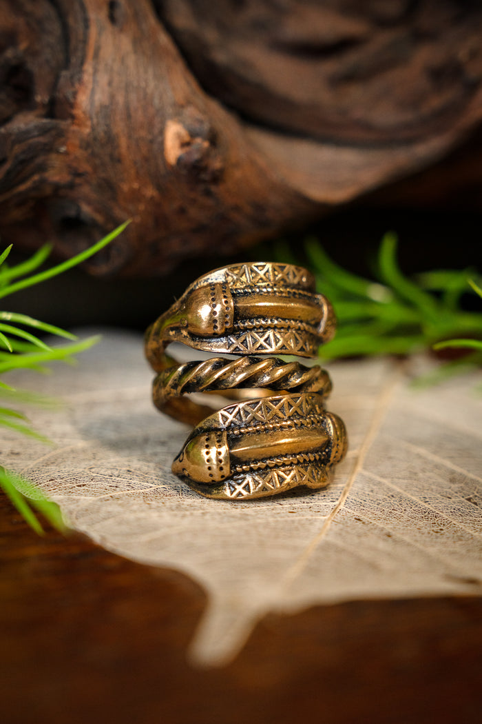 Naustdal Germanic ring, bronze
