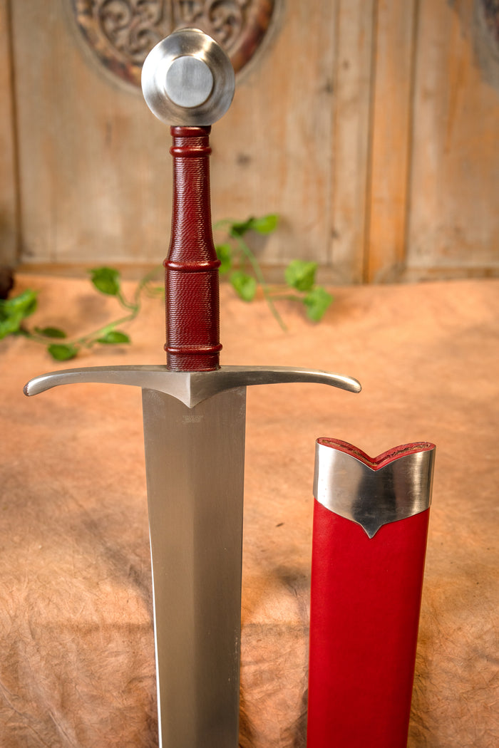 Medieval bastard sword Arbedo 1350–1400, sharp