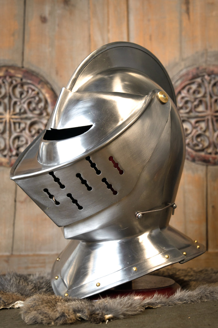 Closed helmet Tudor, Greenwich style, 1.6 mm