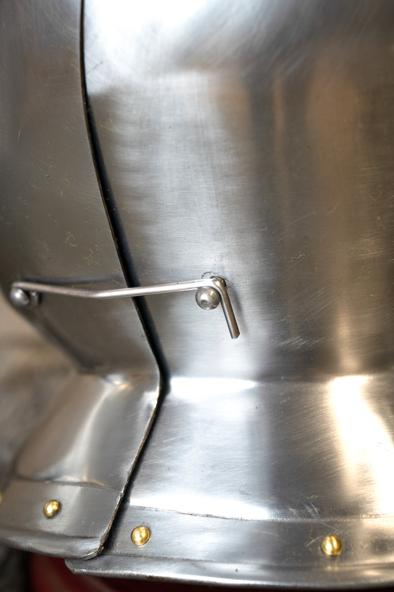 Elmo chiuso Tudor, stile Greenwich, 1,6 mm