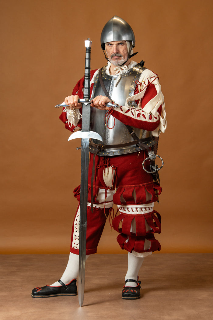German two-handed sword, semi-sharp