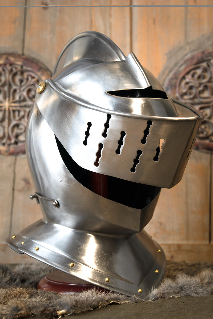 Closed helmet Tudor, Greenwich style, 1.6 mm