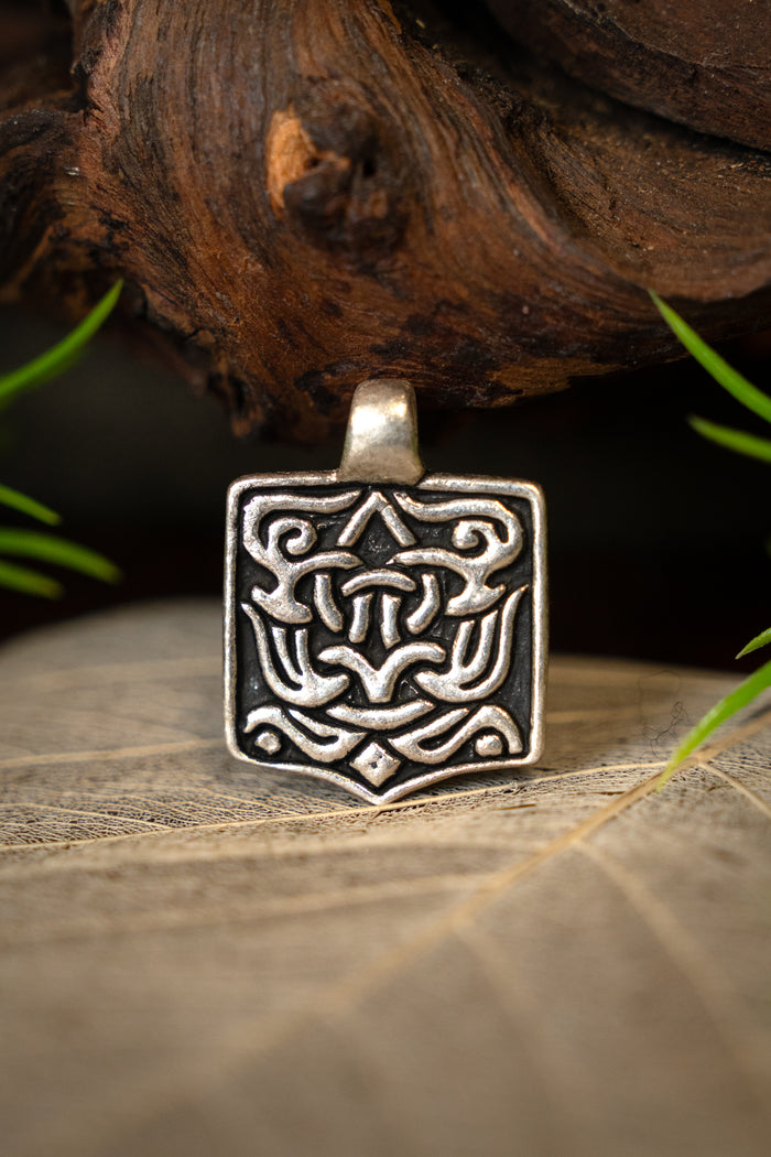 Arabic Viking Jewelry Birka, silvered bronze