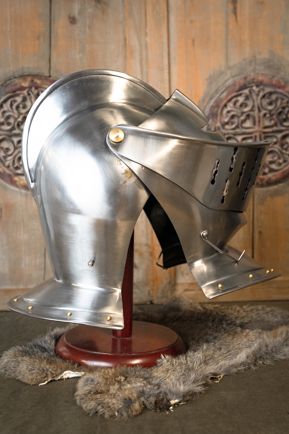 Closed helmet Tudor, Greenwich style, 1.6 mm