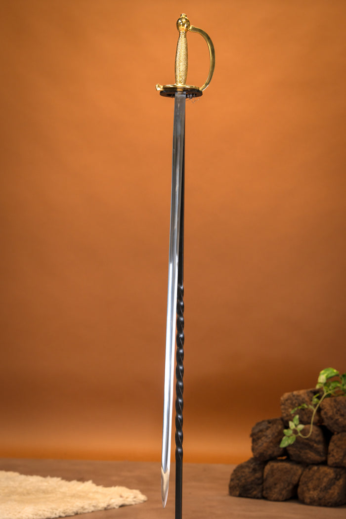 Court sword American Civil War, semi-sharp