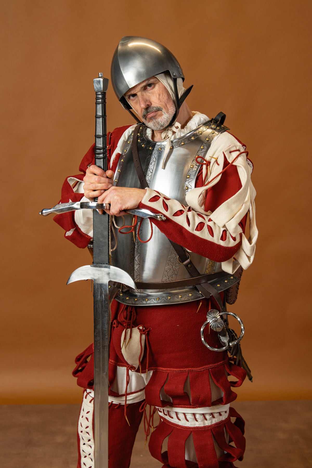 German two-handed sword, semi-sharp